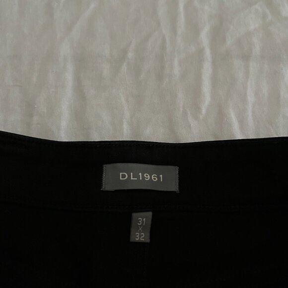 DL1961 Mens Nick Slim Jeans Black - Picture 6 of 9